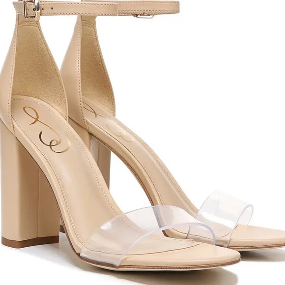 Sam Edelman Yaro Ankle Strap Sandal Heels - Picture 8 of 14